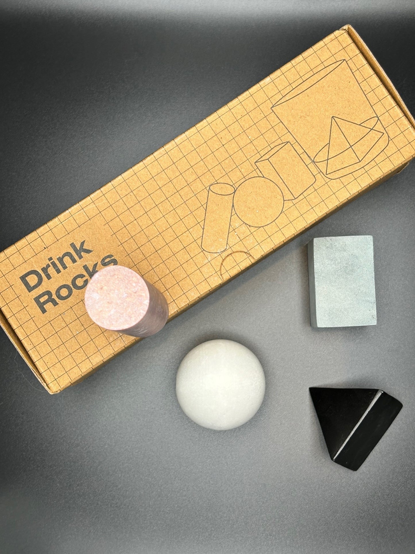 Marble Drink Rocks (Decor or for Spirits)