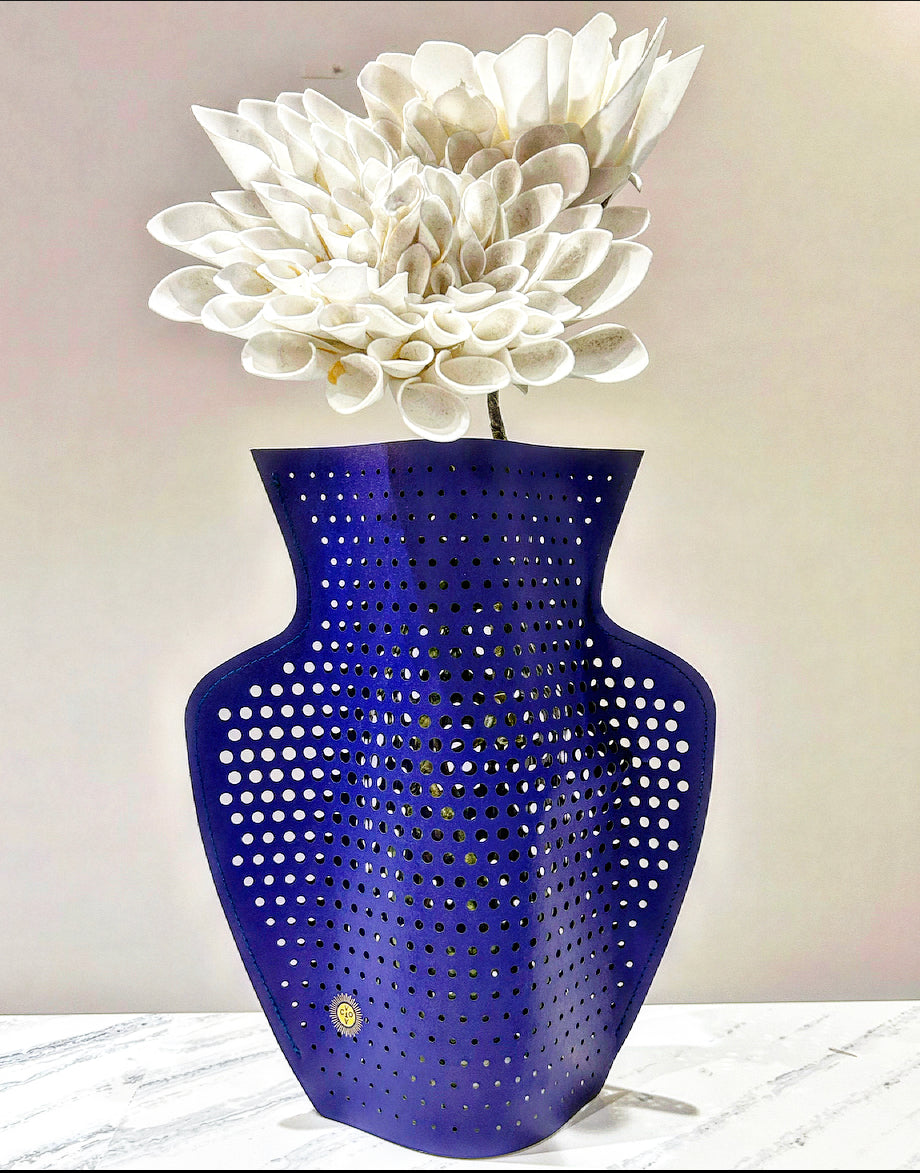 Eyelet in Blue Vase