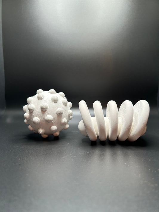 White Moon Chalk - Lunar Rake (decor or play)