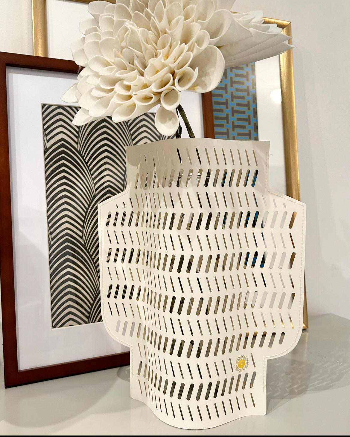 Eyelet in White Vase