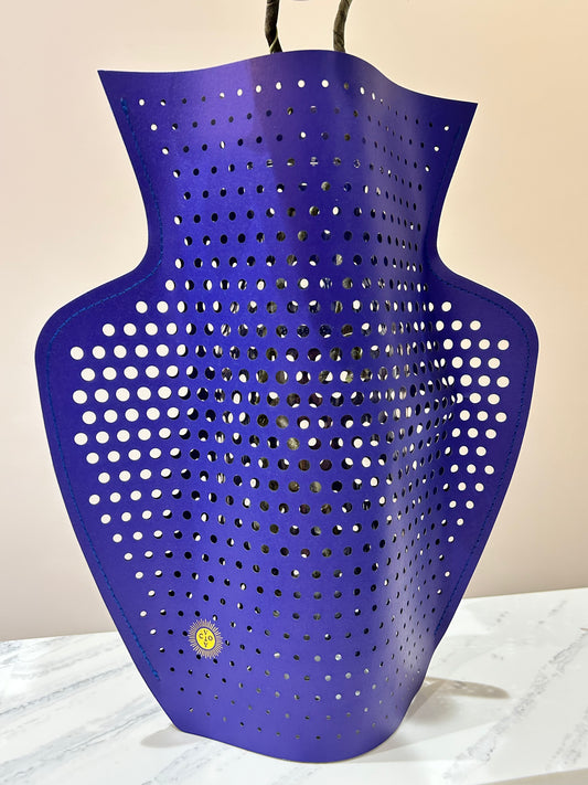 Eyelet in Blue Vase